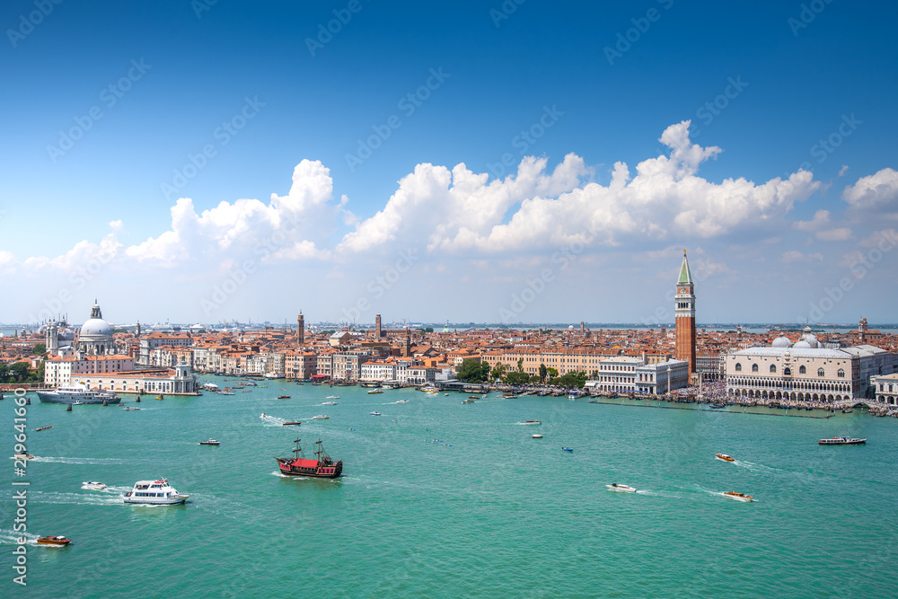 Panorama view of Venice, Italy