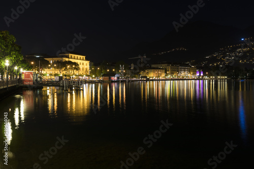 Nightlife in Lugano, Ticino, Switzerland © Roger