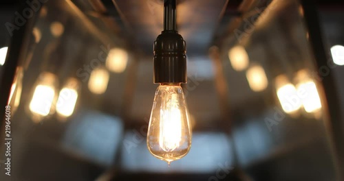 Light bulb turning energy ON and OFF