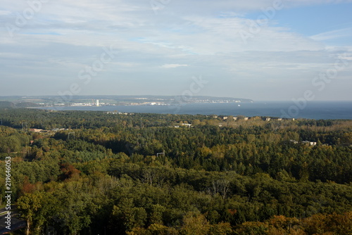 Insel Rügen, Blick vom Turm des Baumwipfelpfads