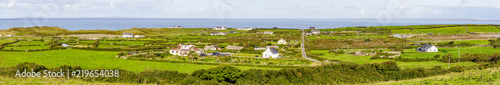 Panorama of Farms in Fanore village