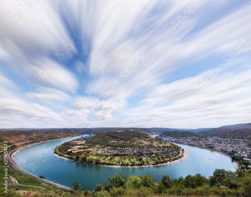 boppard and the rhine river germany photo