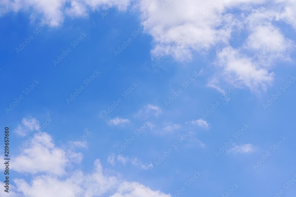 The vast blue sky with large group of fluffy clouds in sunny day of summer, peaceful skies background The vast blue sky with large group of fluffy clouds in sunny day of summer, peaceful skies background