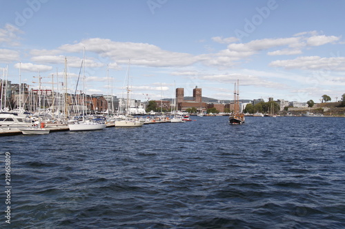 Photography Port et marina de Oslo, Norvège