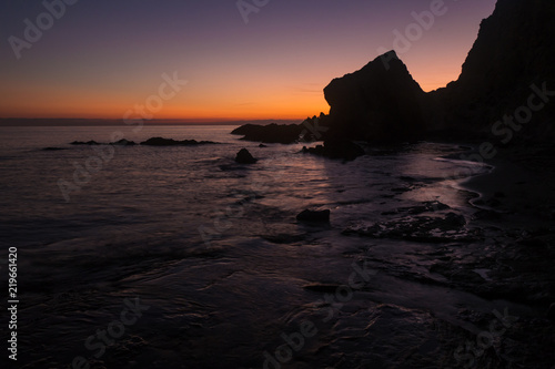 Sonnenuntergang am Cabo de Gata - K  ste 