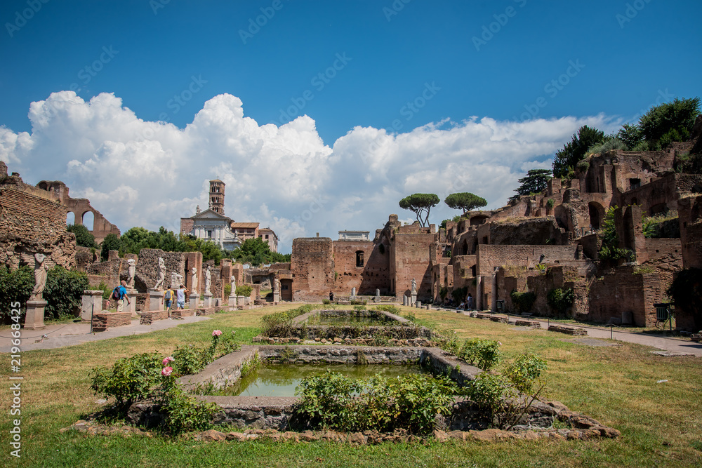 Ancient Roman Ruins 