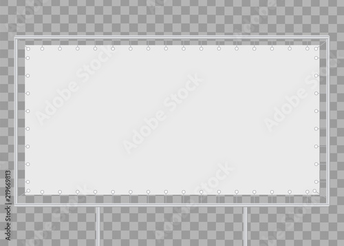 White blank press wall. Blank canvas banner. Backdrop mockup banner