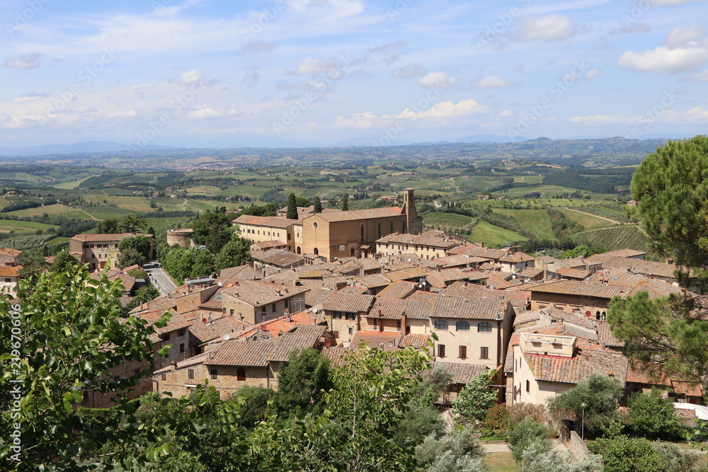 Panorama da San Gimignano
