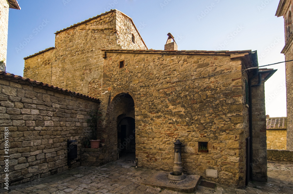 palace of the ancient village of medieval origin palace of the ancient village of medieval origin