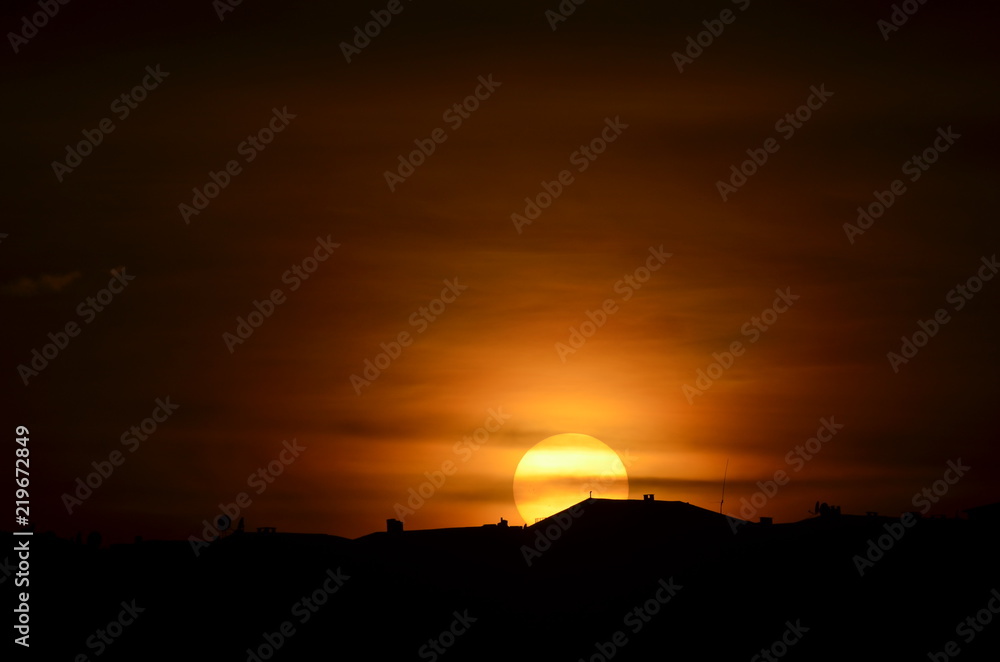 Obraz premium Sunset