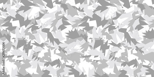 Sharp camouflage background. Seamless pattern.Vector. とがった迷彩パターン