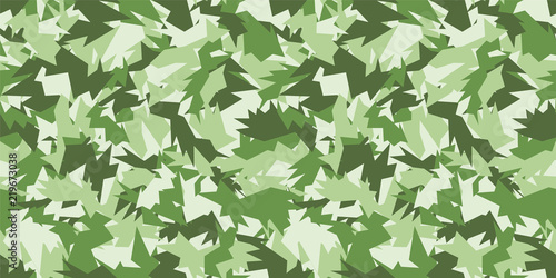Sharp camouflage background. Seamless pattern.Vector. とがった迷彩パターン