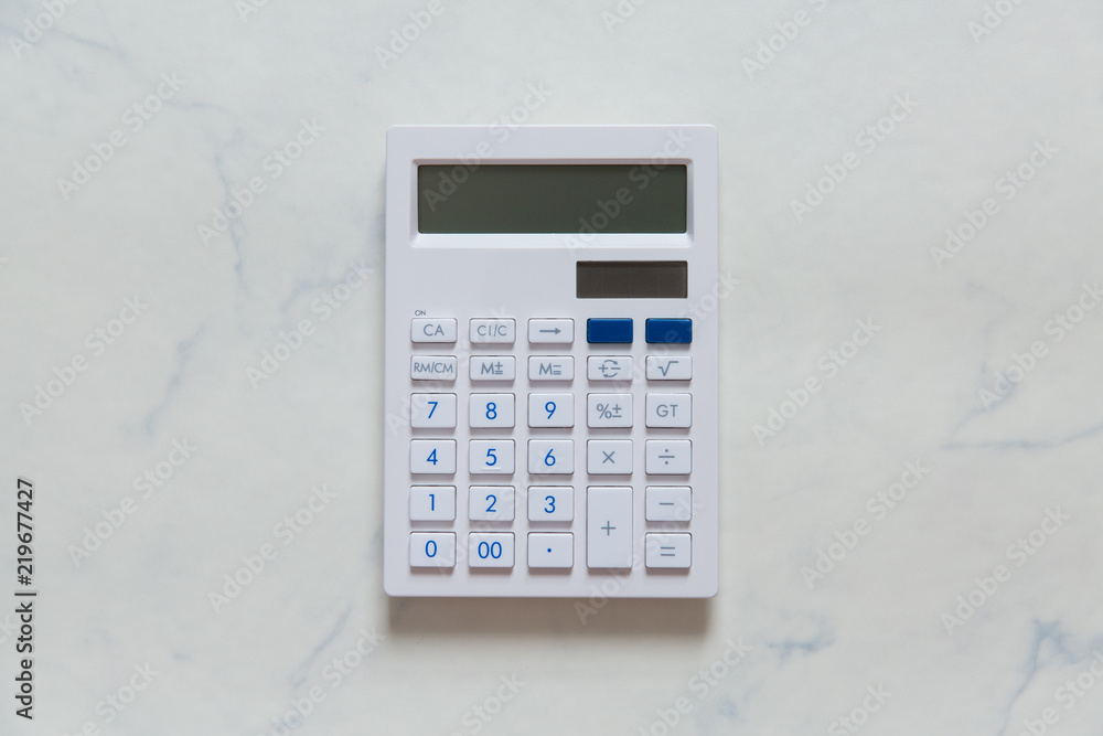 white calculator white calculator