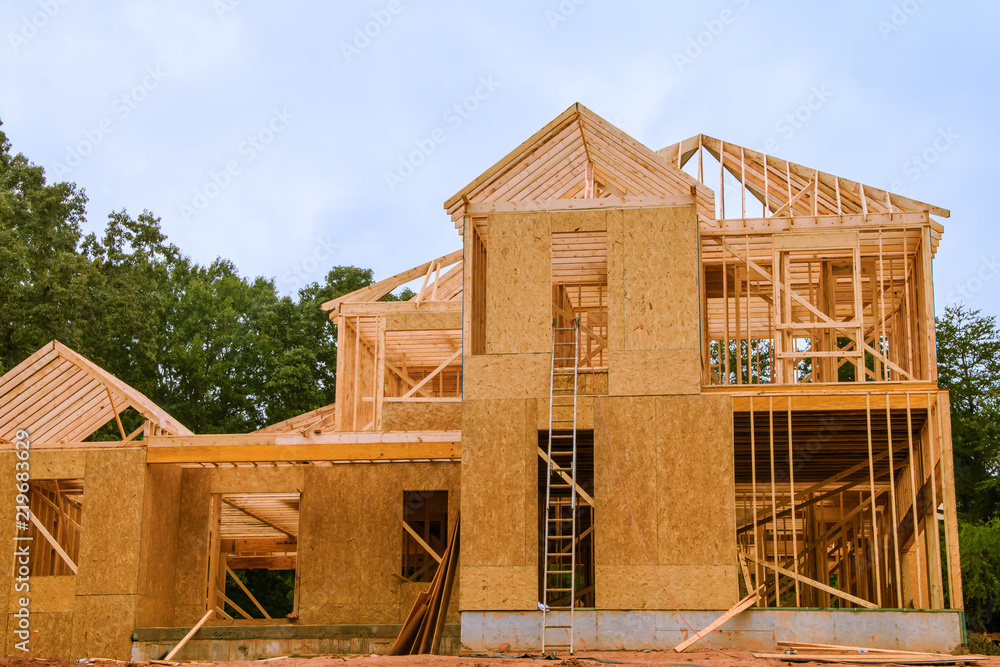 New House under construction New House under construction
