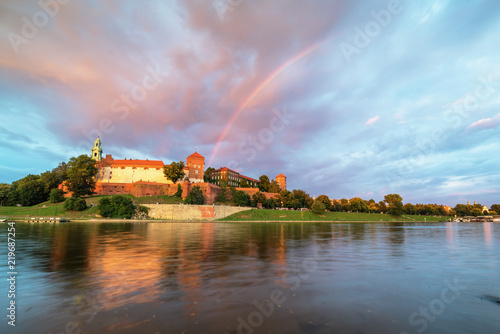Tableau sur toile Krakow, Wawel Royal Castle, Poland