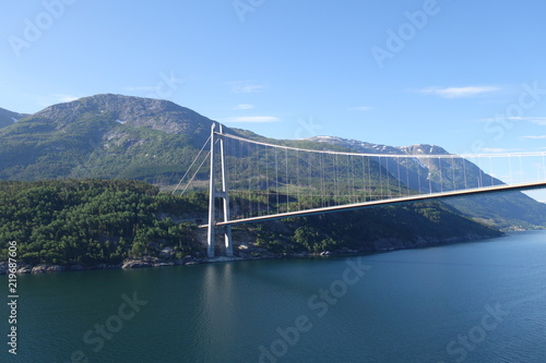 bridge in a beautiful landscape