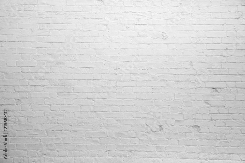 white brick wall