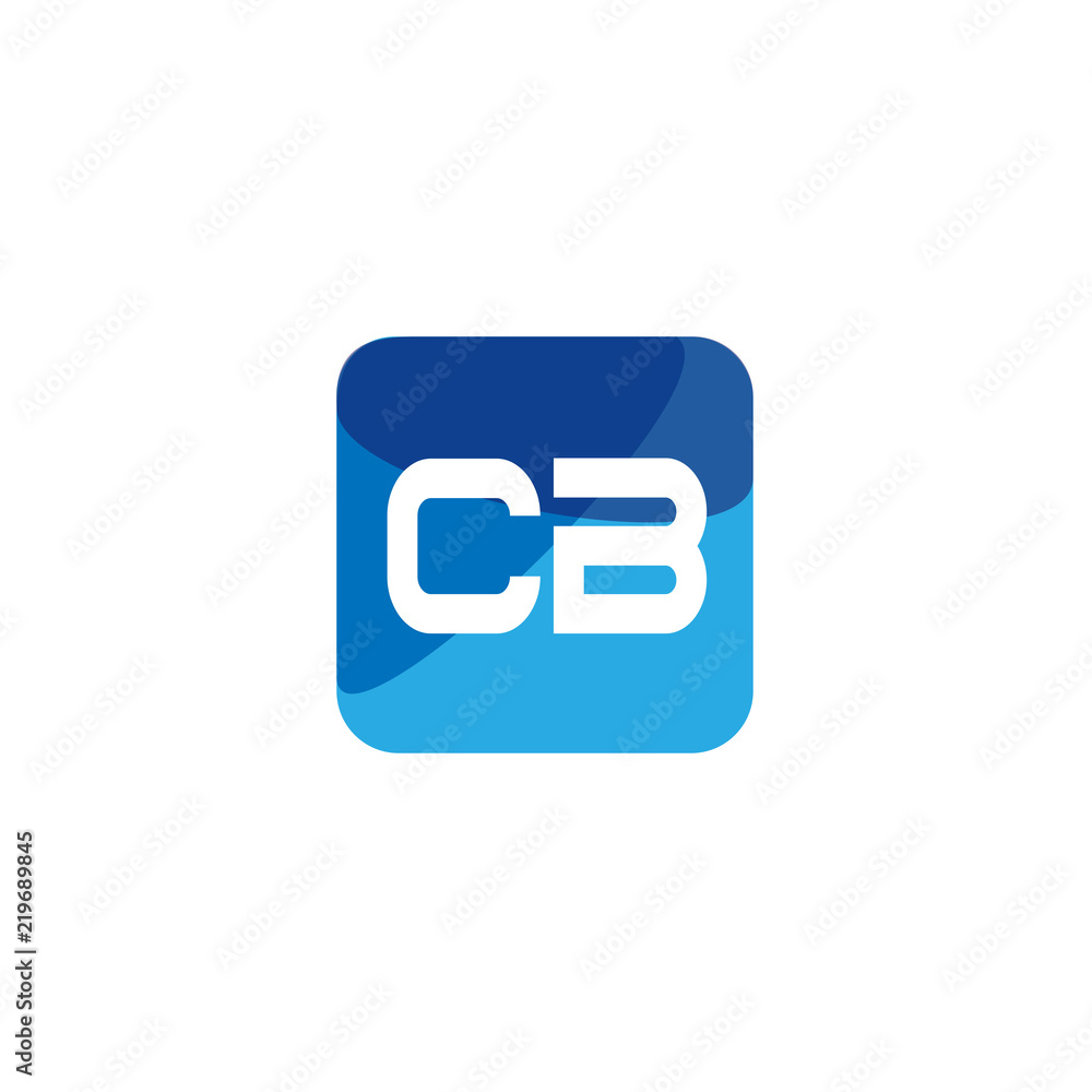 Initial Letter CB Logo Template Design Initial Letter CB Logo Template Design