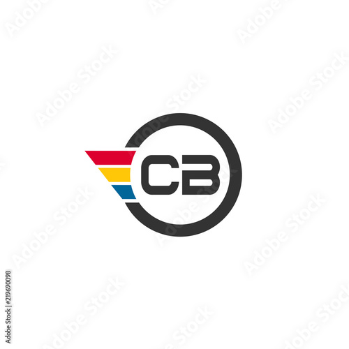 Initial Letter CB Logo Template Design