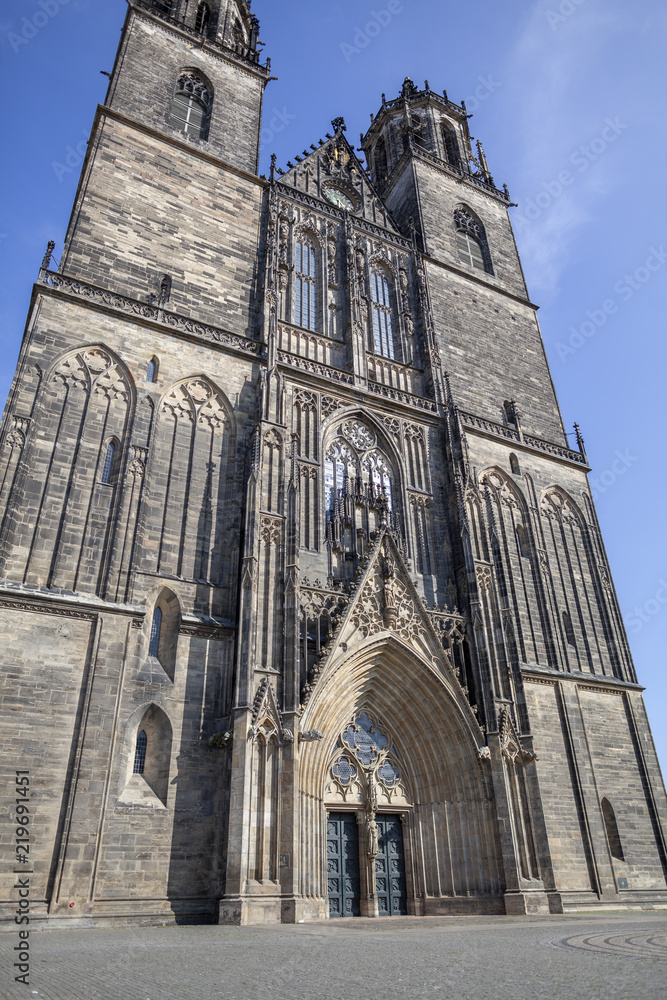 Magdeburger Dom (Magdeburg Cathedral)  in Saxony-Anhalt / Germany