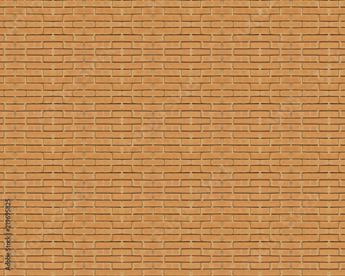 seamless pattern texture orange brick wall natural photo.