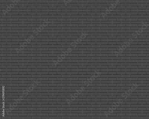 seamless pattern texture dark gray brick wall natural photo.