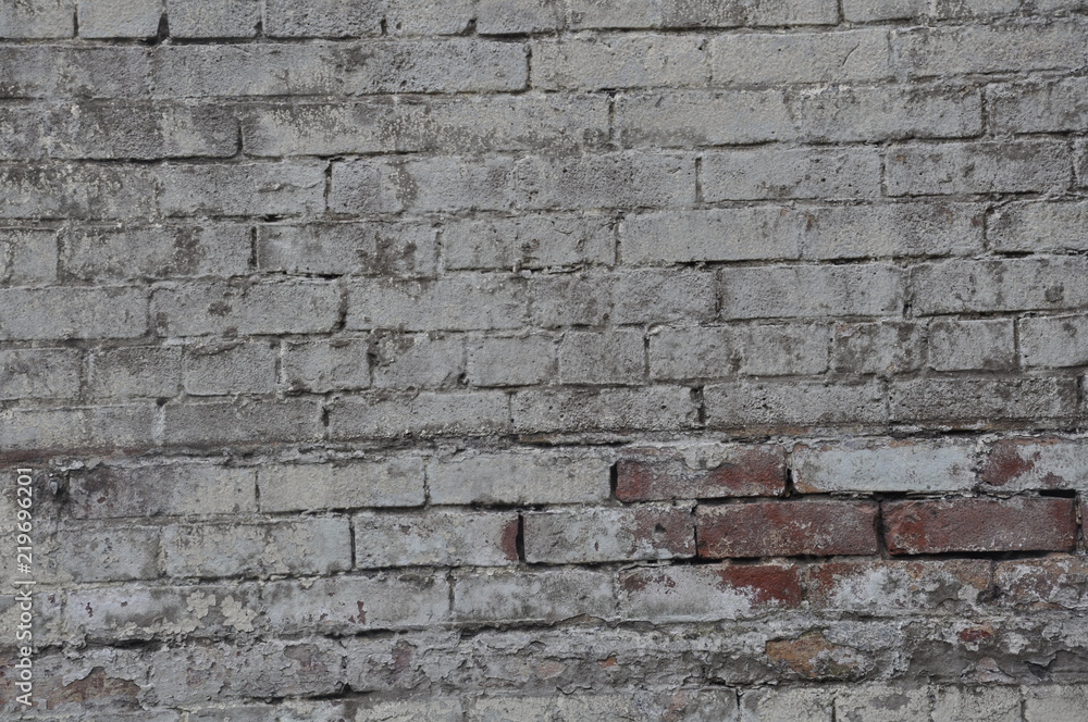 Faded Brick Wall Faded Brick Wall