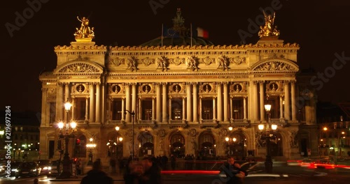 Palais Garnier opera in Paris photo