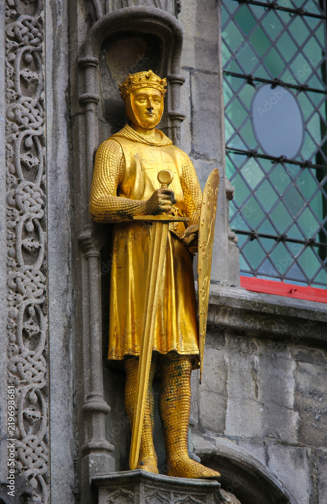 Obraz premium Count of Flanders Philip of Alsace, famous Crusader