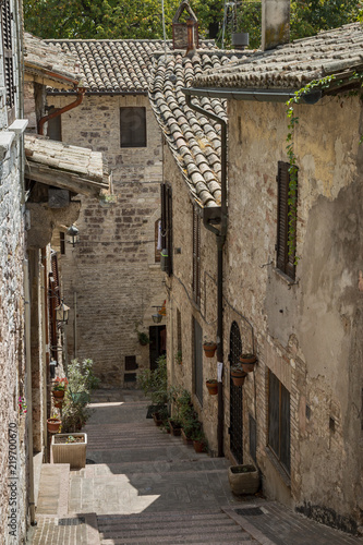 Fototapeta Naklejka Na Ścianę i Meble -  medieval historical center of Assisi