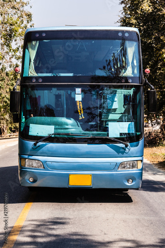 Thai coach on the road