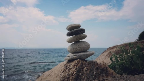 Stone balancing