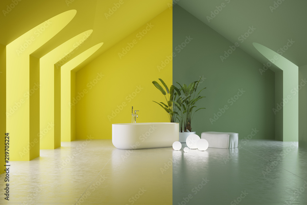 Bright bathroom in a house in white colors Bright bathroom in a house in white colors