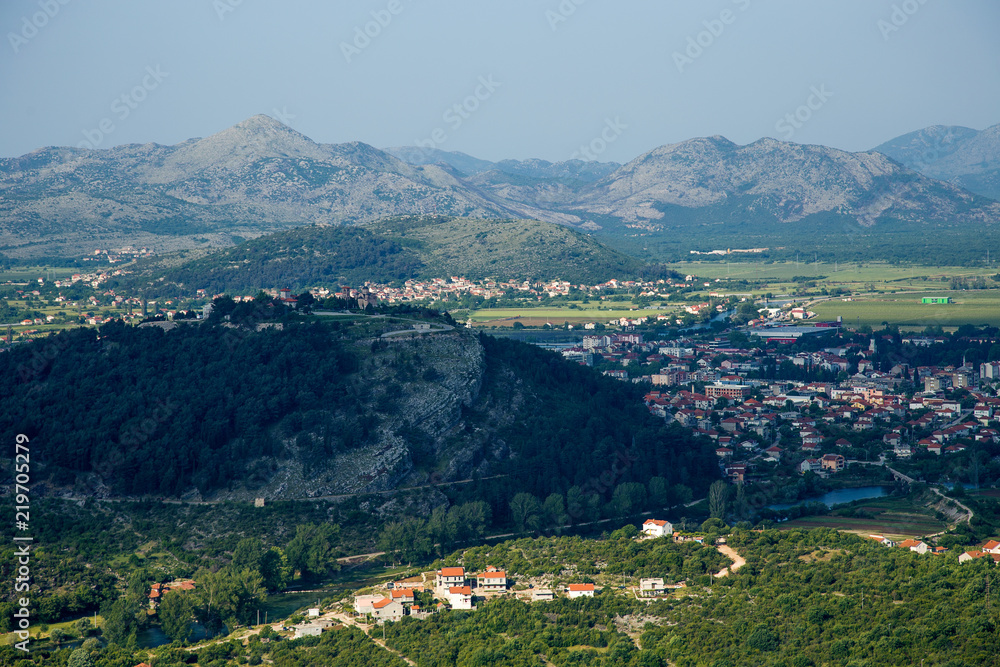 Panorama of Trebinje city,Bosnia and Herzegovina