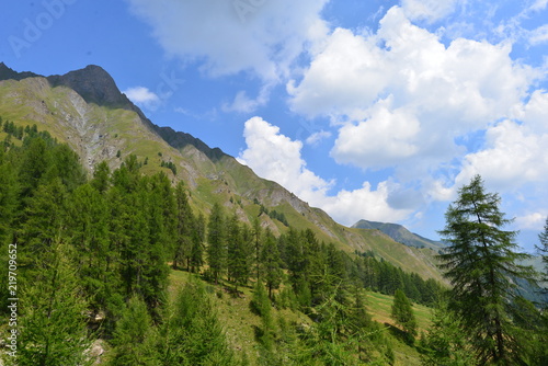 Samnaungruppe in den schweizer Ostalpen