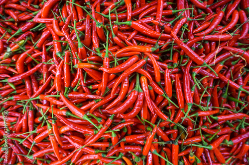 Hot Red chilli pattern © Thanunchakorn