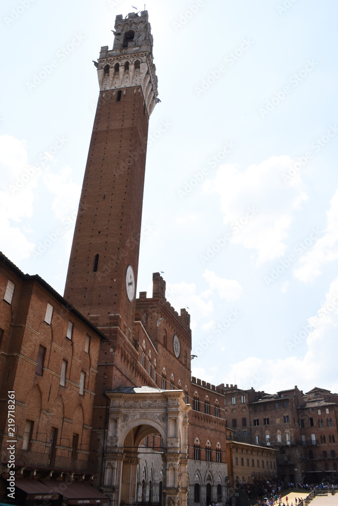 Siena - Torre del Mangia e Palazzo comunale