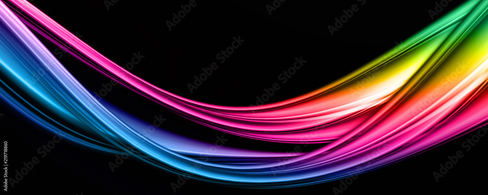 Abstract elegant wave panorama design with space for your text Abstract elegant wave panorama design with space for your text