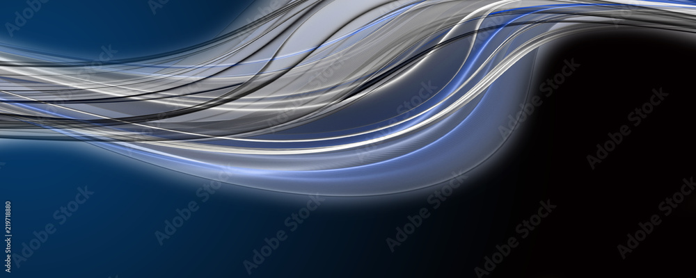 Abstract elegant wave panorama design with space for your text Abstract elegant wave panorama design with space for your text