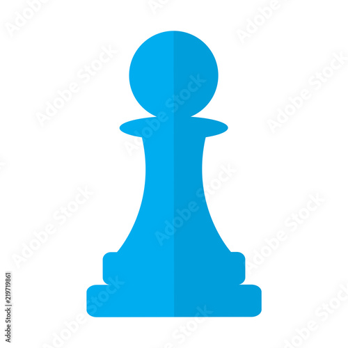 Isolated pawn chess piece icon