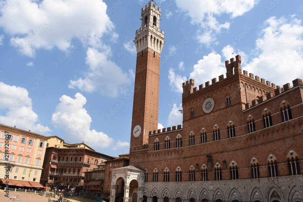 Siena - Torre del Mangia e Palazzo Comunale