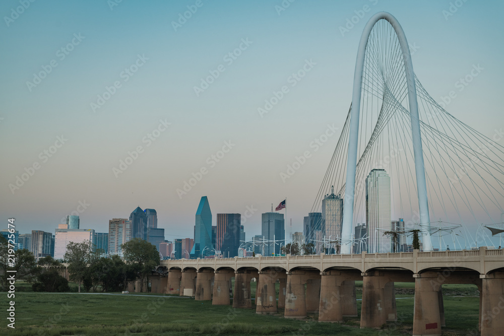 Obraz premium Dallas Skyline