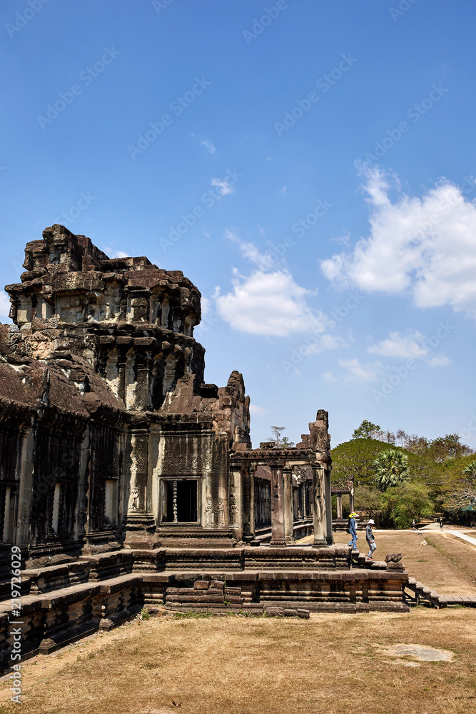 The Angkor Wat historic site in Cambodia.