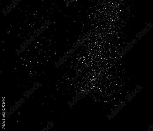 abstract background, white dots on a black background