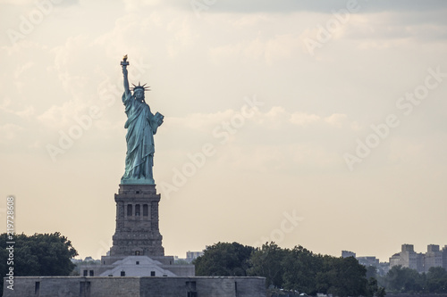 Golden Hour Statue of Liberty © Raphael