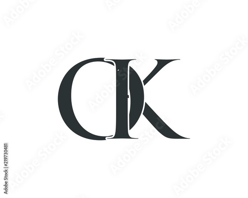 black silhouette initial typography alphabet font typeset logotype image vector icon