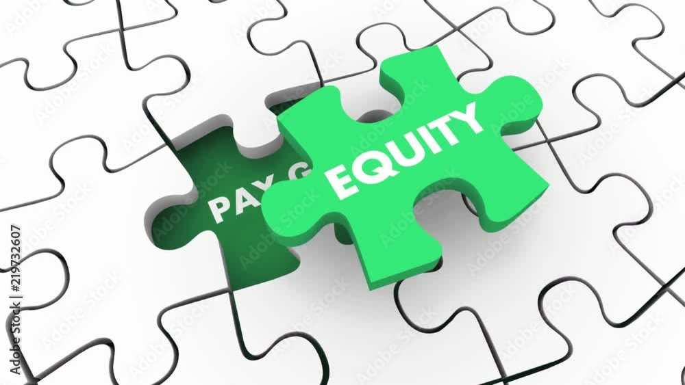 Pay Gap Equity Fair Wages Men Vs Women Puzzle Pieces 3d Animation Pay Gap Equity Fair Wages Men Vs Women Puzzle Pieces 3d Animation