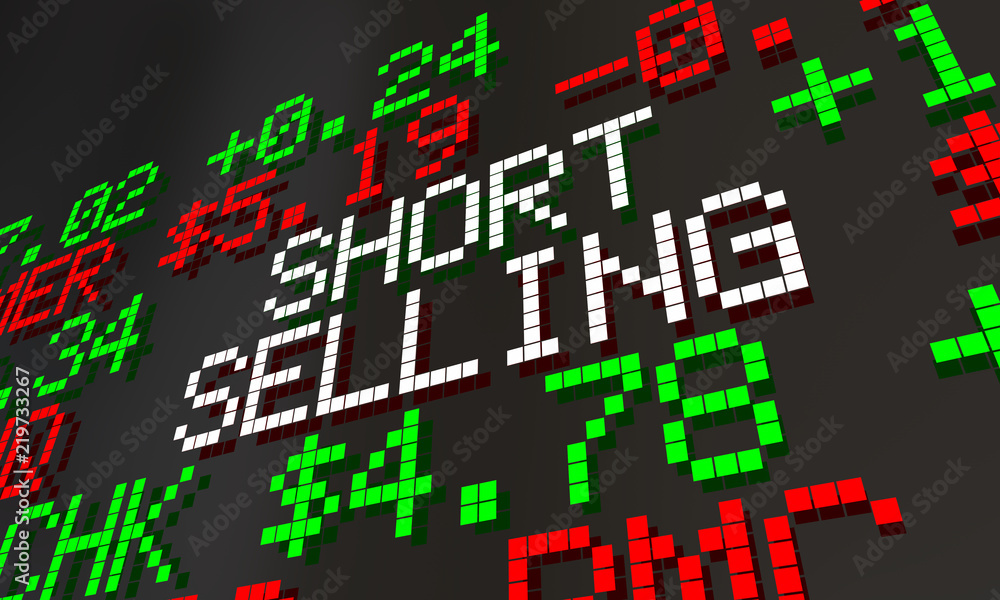 Short Selling Stock Market 2 Scheme Scam Ticker Prices 3d Animation Short Selling Stock Market 2 Scheme Scam Ticker Prices 3d Animation