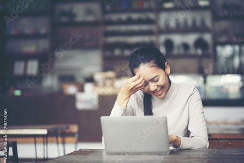 business women working with...