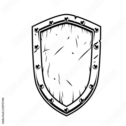 Fantasy warrior shield